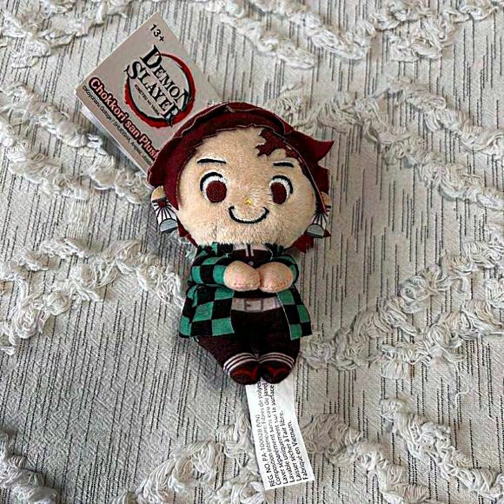 Demon Slayer Chokkuri san Plush Stuffed Character Toy Tanjiro Kamado‎ 5 inch